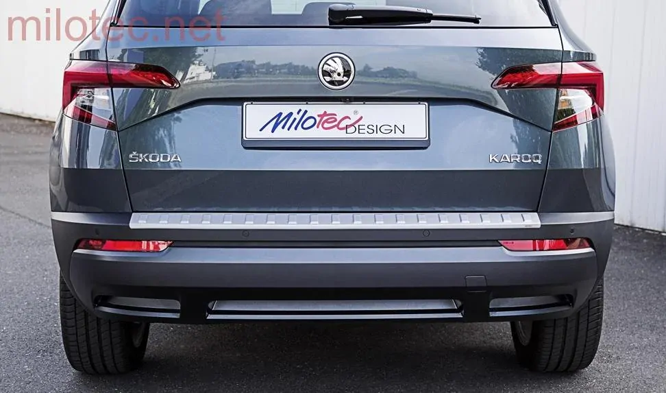 kat.č. 2 857 15 - Práh pátých dveří - stříbrný matný, Karoq 2017-2021 / Karoq Facelift 11/2021 –›