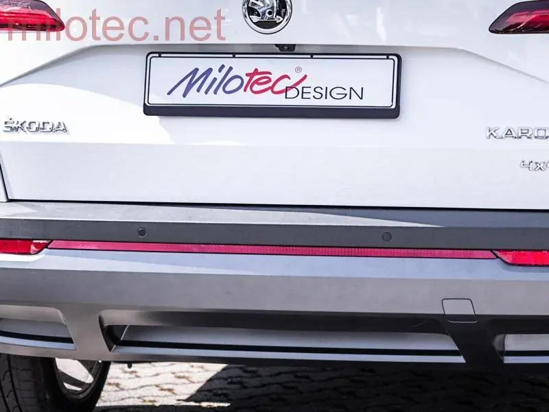 kat.č. 2 835 09 - Lišta zadního nárazníku, červená, Karoq od r.v. 2017