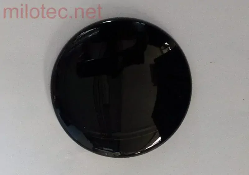 kat.č. 464 04 K - Kryt emblému - přední, černý lesklý "klavírlak" , Superb I, Octavia II, Roomster, Fabia II, Yeti