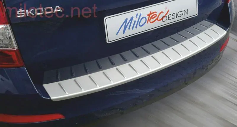 kat.č. 33 657 15 - Práh pátých dveří s výstupky, stříbrný matný, Škoda Octavia III. Combi Facelift, od r.v. 05/2017