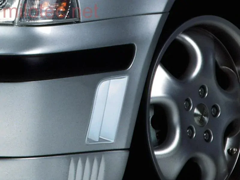 kat.č. 210 04 - Boční výdechy předního nárazníku - černé, Škoda Octavia I. 1997-2000