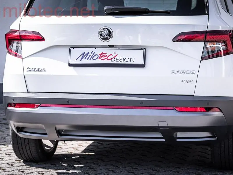 kat.č. 2 835 09 - Lišta zadního nárazníku, červená, Karoq od r.v. 2017