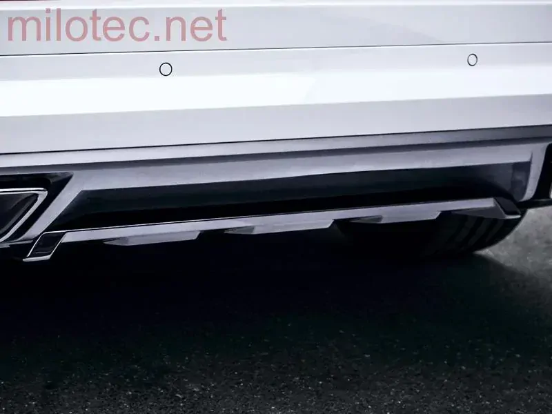 kat.č. 963 04 - Difuzor zadního nárazníku - černý lesklý "klavírlak", Kodiaq RS / Kodiaq RS Facelift
