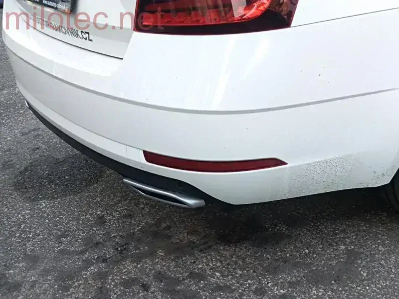 kat.č. 3 688 22 - Dummy - koncovky výfuku, Alu Brush, Škoda Octavia III./ Facelift, r.v.2013/2017
