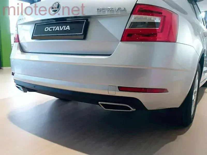 kat.č. 3 688 22 - Dummy - koncovky výfuku, Alu Brush, Škoda Octavia III./ Facelift, r.v.2013/2017