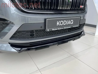 kat.č. 974 04 - Ochranná lišta předního nárazníku - černý lesklý "klavírlak", Kodiaq RS Facelift / Sportline Facelift